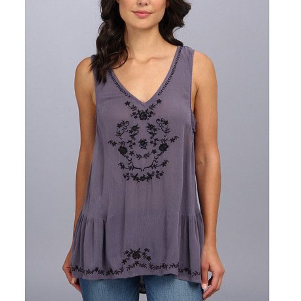 Free people wild strawberries tank
